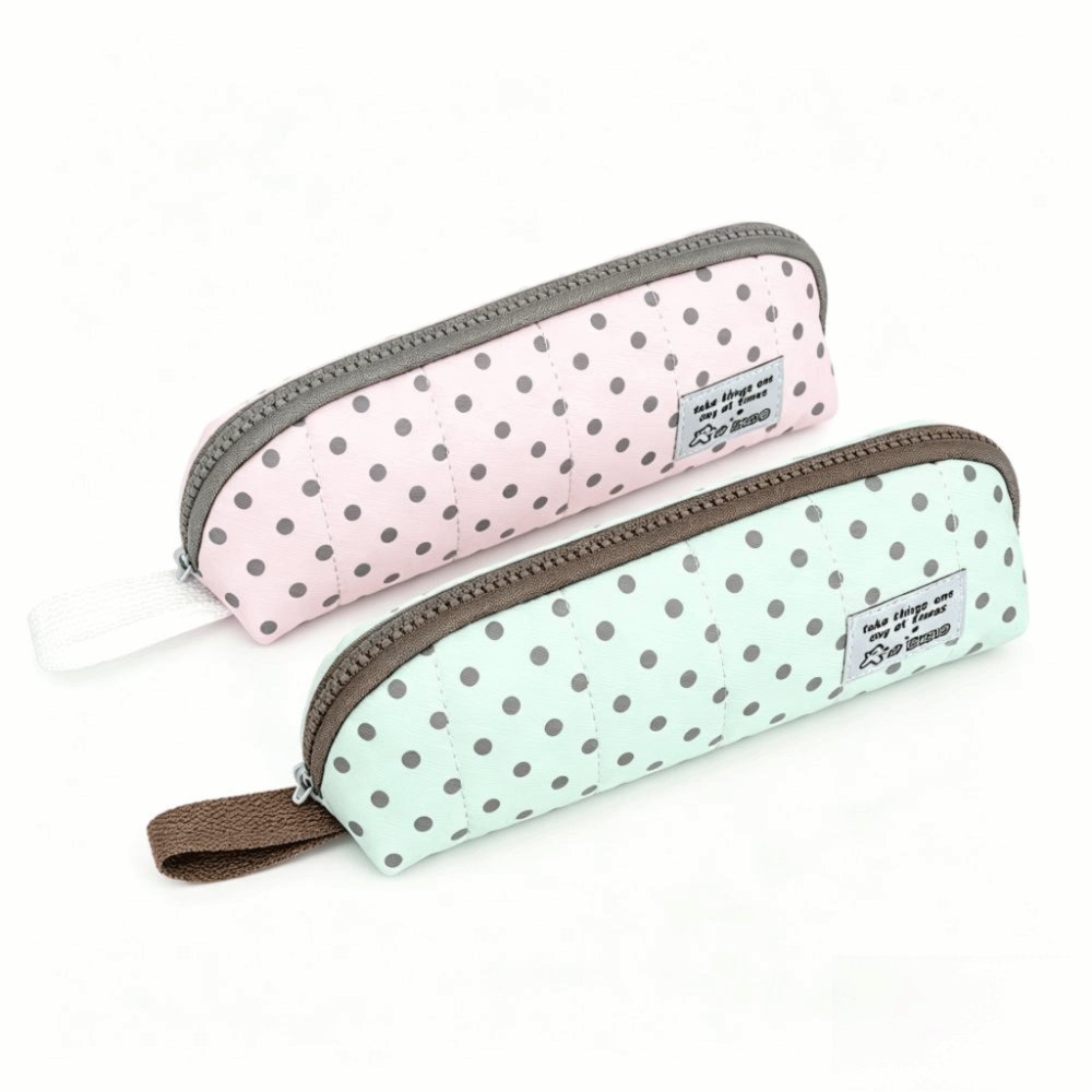Aesthetic Large Pencil Case Pouch - Estojo de lápis com padrão de