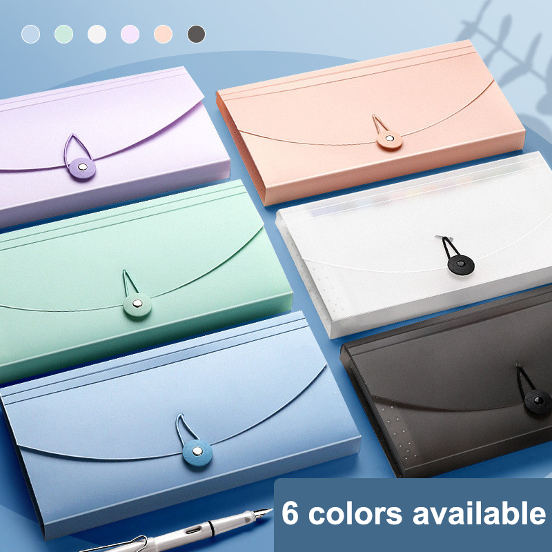 Expandable Accordion File Folder 13 Pockets - Pasta de arquivo expansível com 13
