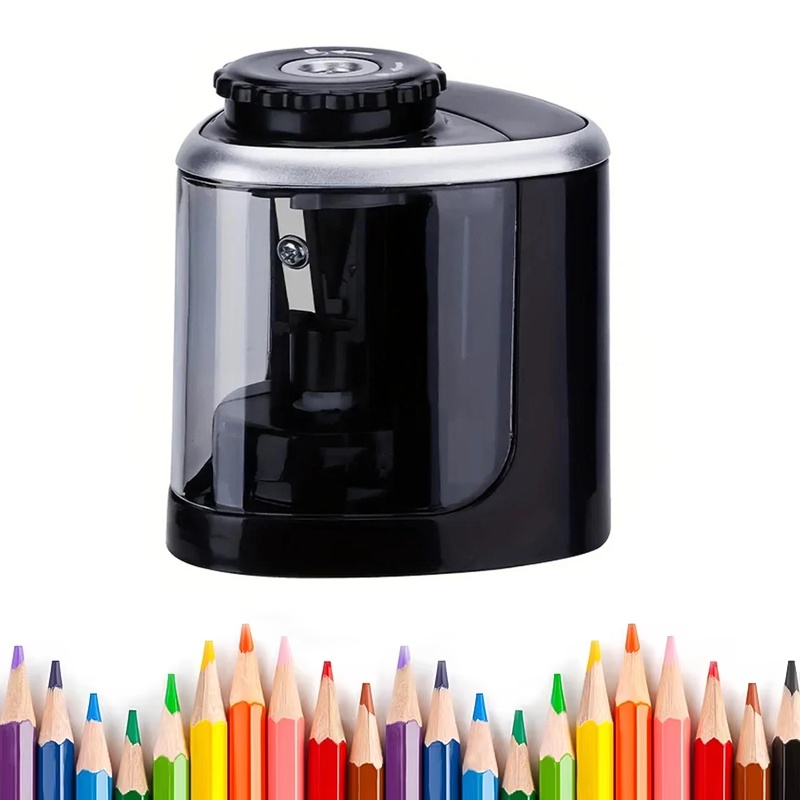 Electric Pencil Sharpener Usb - Apontador de lápis automático, elétrico, para