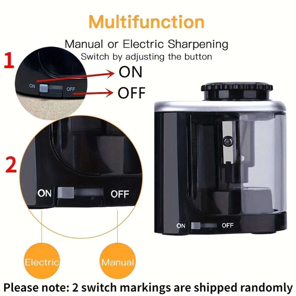 Apontador Elétrico Portátil Op - Electric Pencil Sharpener Usb avaliação e preço