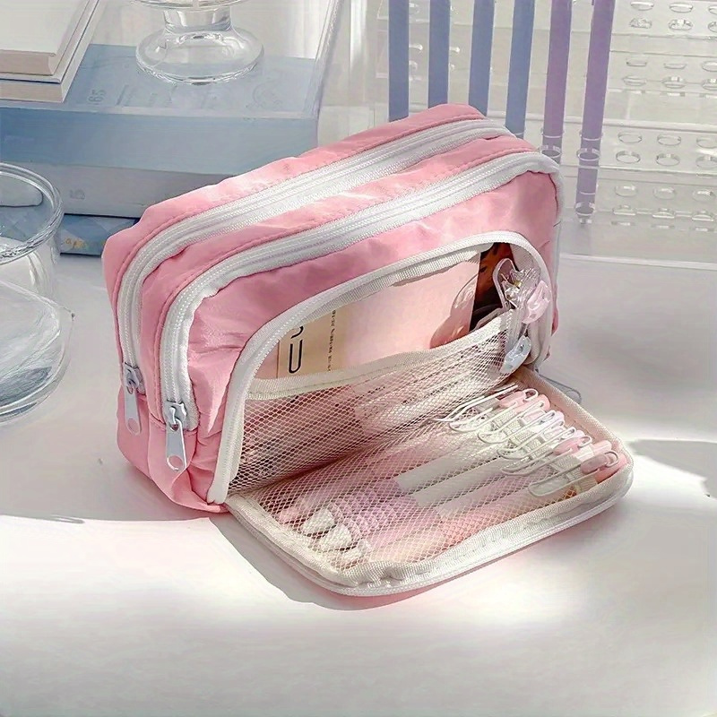 Estojo de Lápis Estético de Gr - Aesthetic Large Pencil Case Pouch avaliação e preço