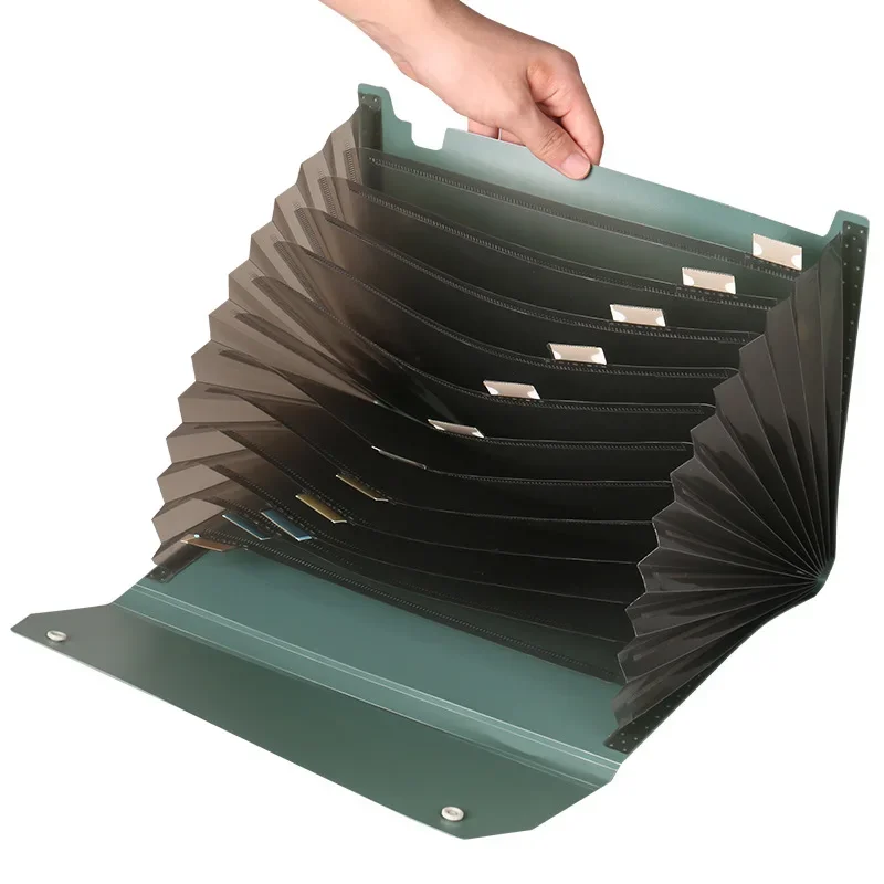 Organizador de arquivos expans - Expandable Accordion File Folder 13 Pockets avaliação e preço