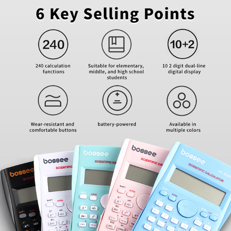 Calculadora Científica com 240 - Scientific Calculator For Secondary School avaliação e preço