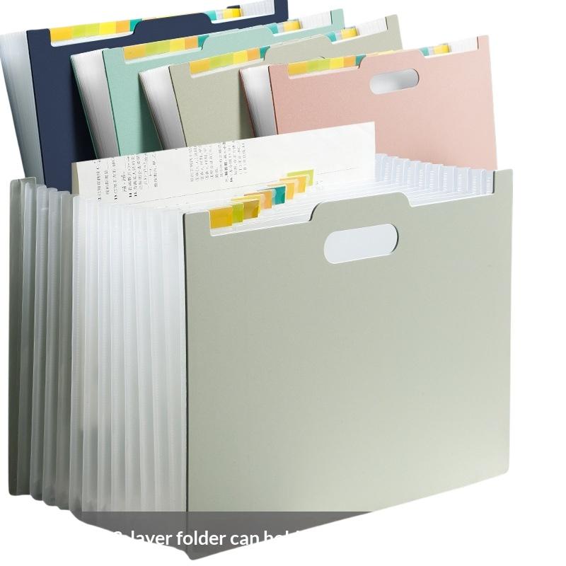 Pasta de arquivo expansível ti - Expandable Accordion File Folder 13 Pockets avaliação e preço