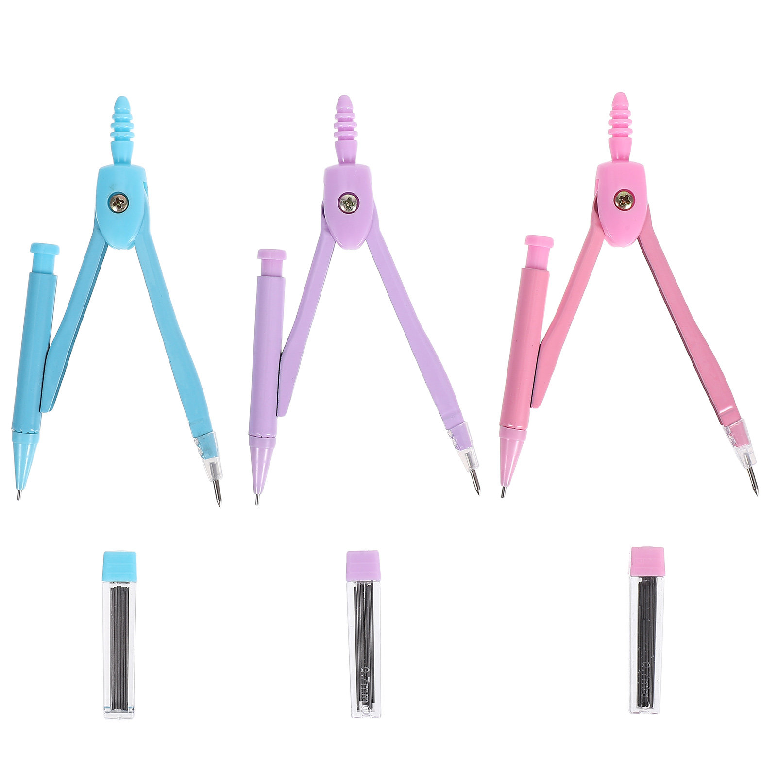 Conjunto de compasso de aço in - Math Geometry Set With Compass avaliação e preço