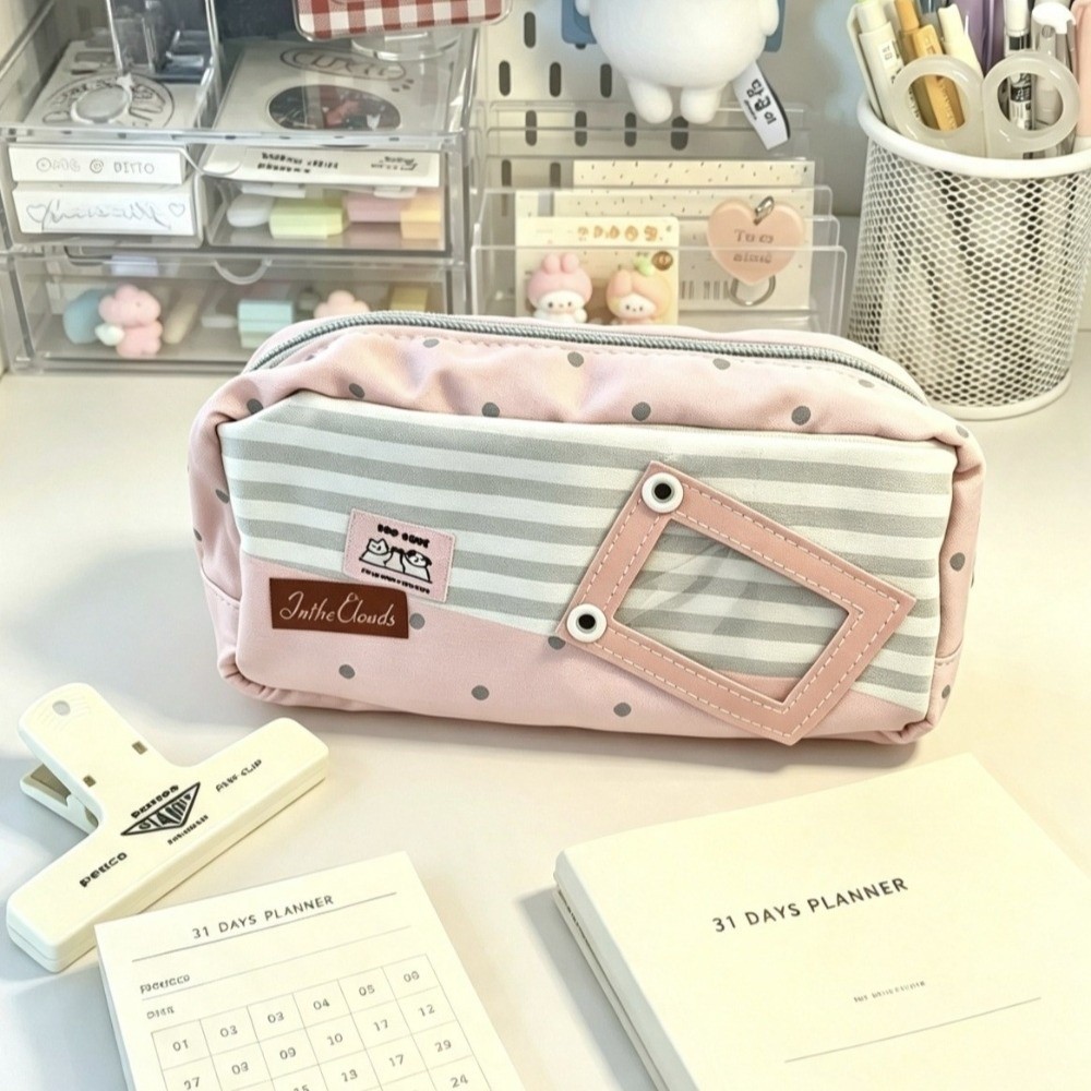 Estojo de Lápis de Grande Capa - Aesthetic Large Pencil Case Pouch avaliação e preço