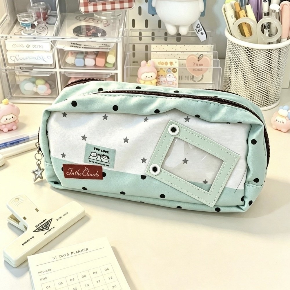 Estojo de Lápis de Grande Capa - Aesthetic Large Pencil Case Pouch avaliação e preço