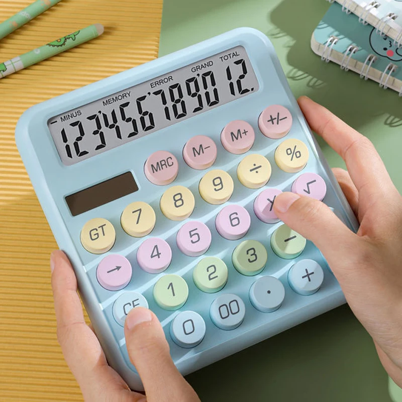 Ins Dopamine Candy Color Calcu - Scientific Calculator For Secondary School avaliação e preço