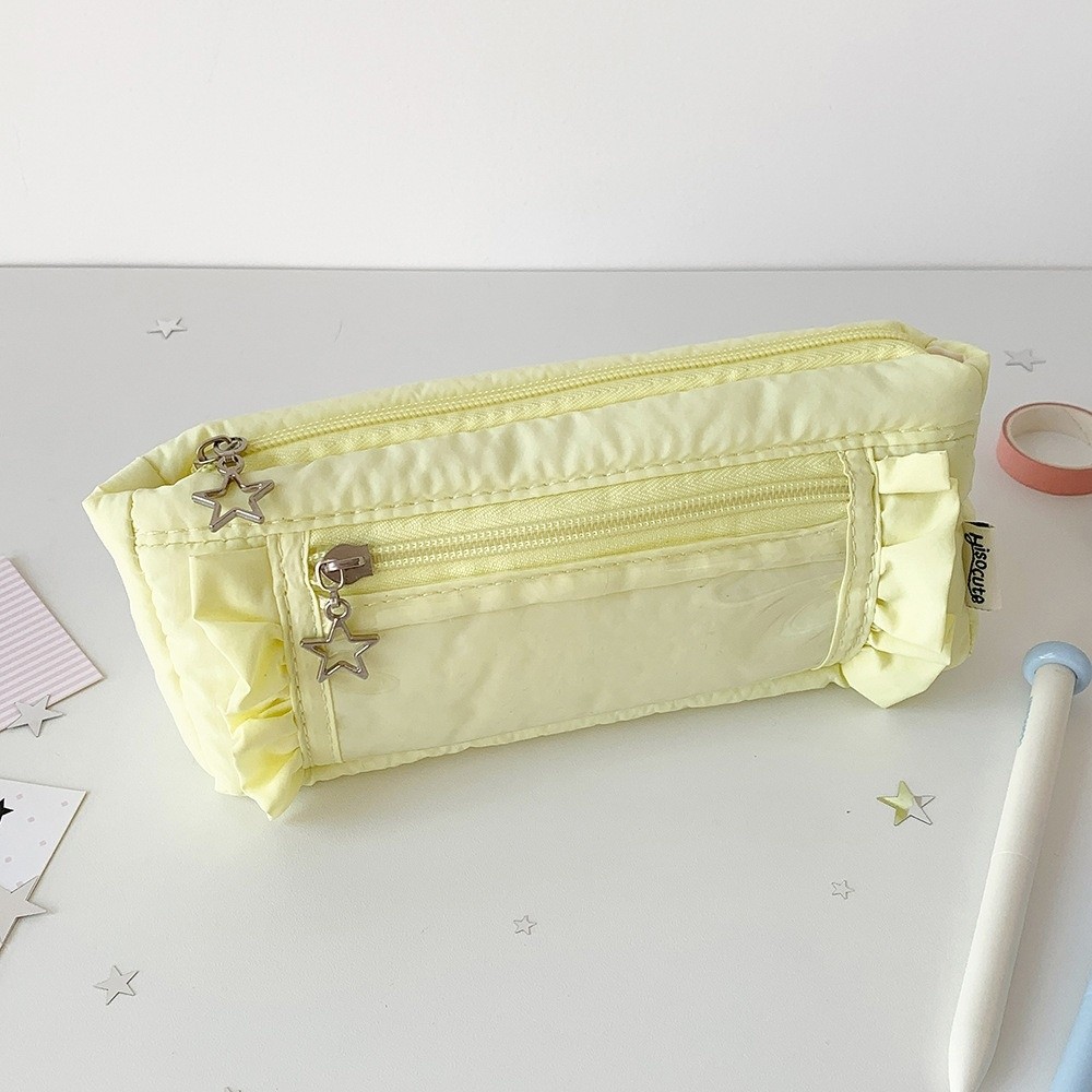 Estojo de Papelaria Coreano co - Aesthetic Large Pencil Case Pouch avaliação e preço