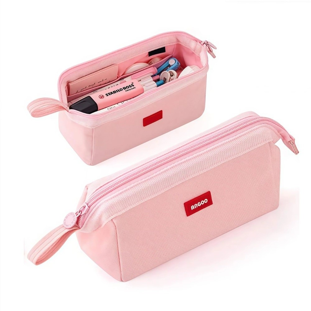 Estojo de Lápis em Tecido Oxfo - Aesthetic Large Pencil Case Pouch avaliação e preço