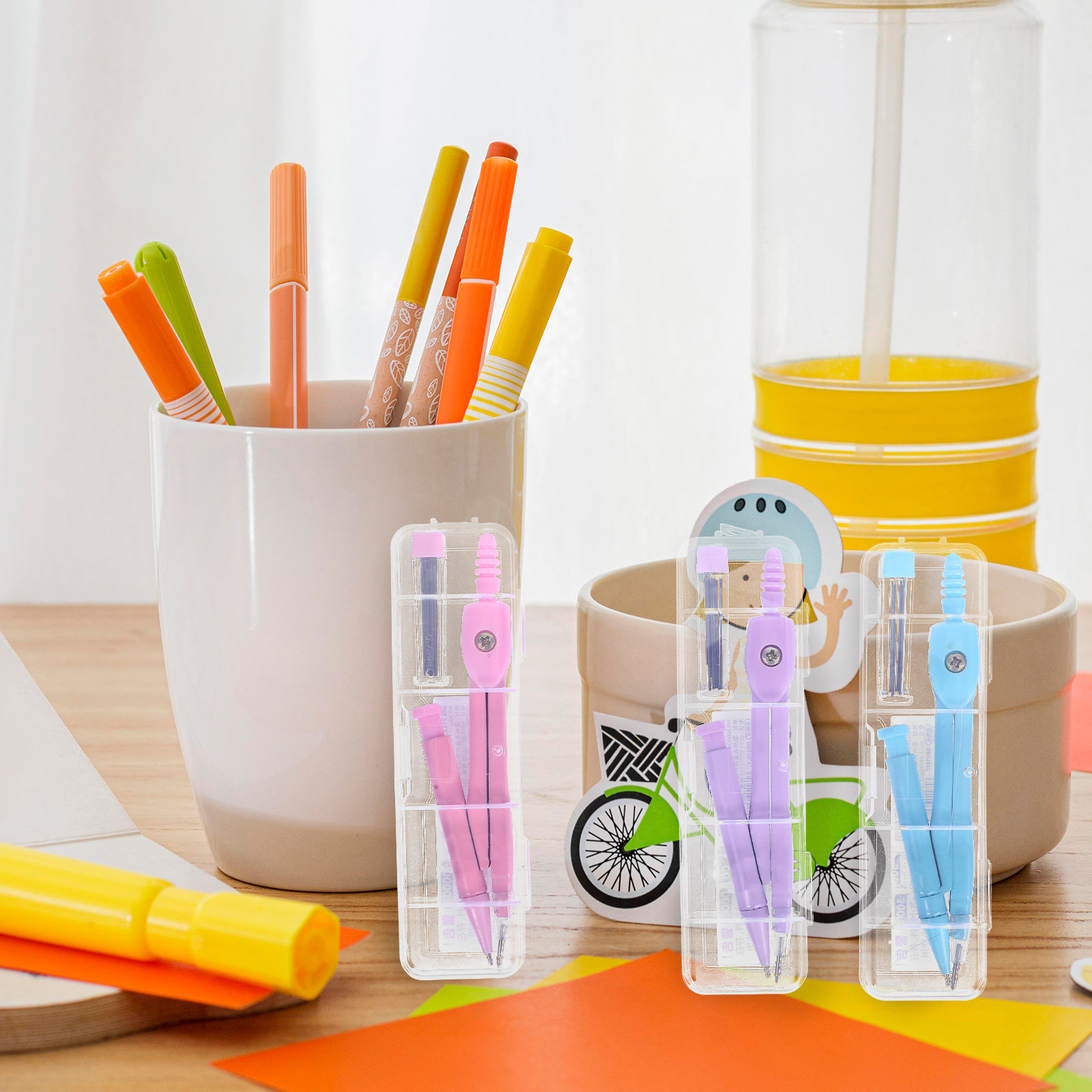 Ferramenta de desenho geométri - Math Geometry Set With Compass avaliação e preço